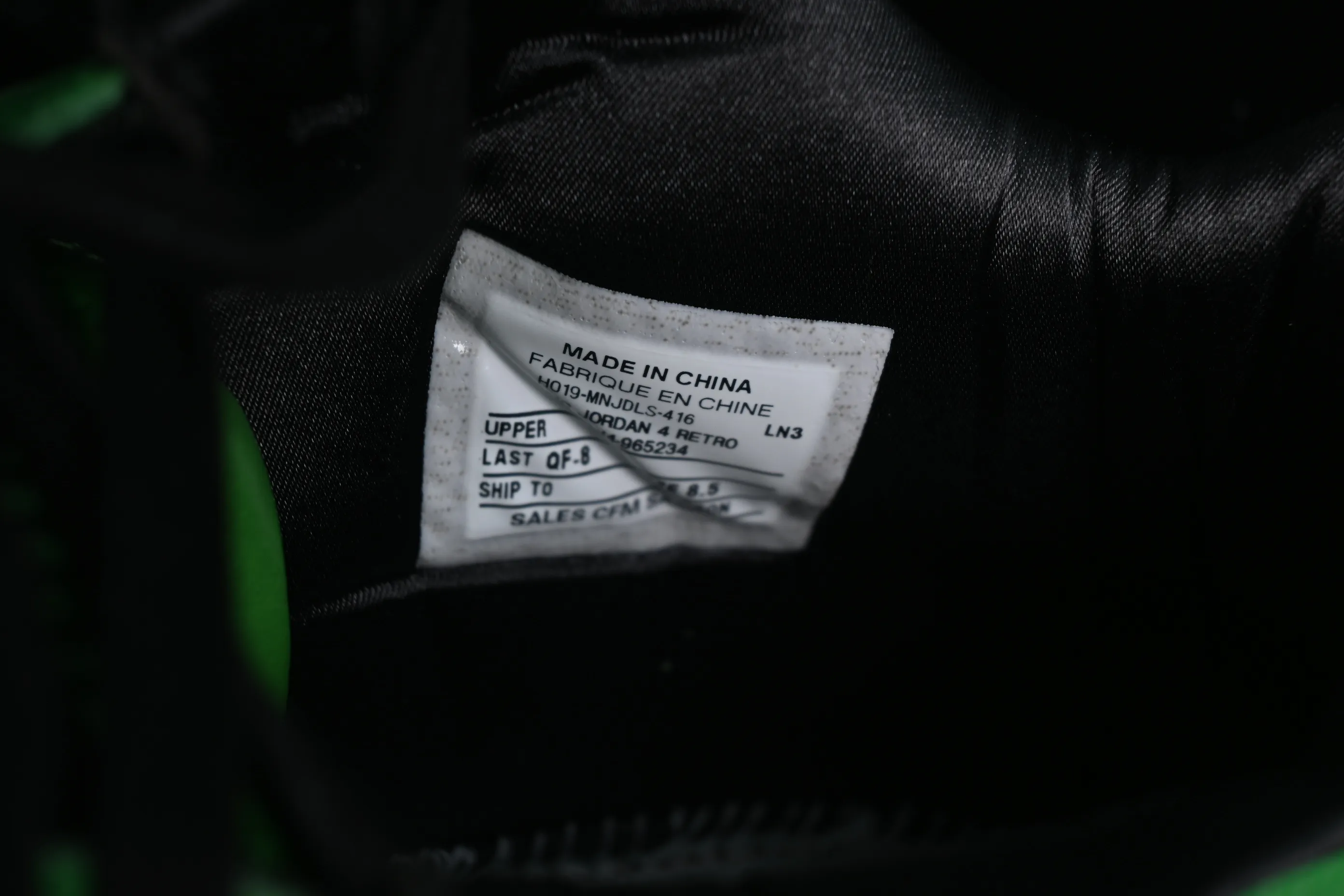 All categories Air Jordan Jordan series basketball shoes Air Jordan 4 GX foreign trade version Air Jordan 4 Retro "Manila" AJ4 Joe 4 Manila global limited edition basketball shoes AJ4-965234